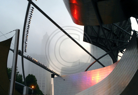 Foggy Concert - Pritzger Pavilion